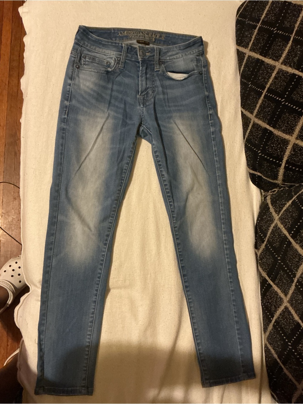American Eagle Outfitters Light Wash Women's Skinny Jeans